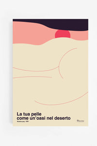 Ciao Discoteca italiana | SENTIMIENTO NUEVO Franco Battiato - (Musica Pop 1981) 50x70 cm