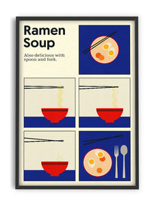PSTR studio | Rosi Feist Ramen Soup 50x70 cm