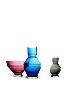 Raawii -  piccolo vaso di vetro color grigio freddo