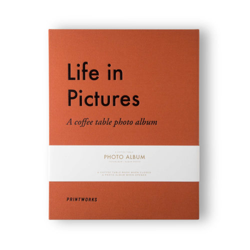 Album fotografico | Life In Pictures in terracotta