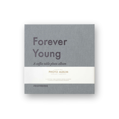 Album fotografico | Forever young in grigio