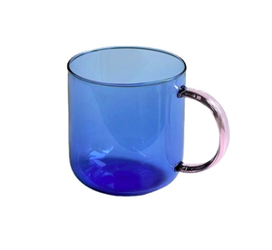 Color Mug in vetro borosilicato - BLU