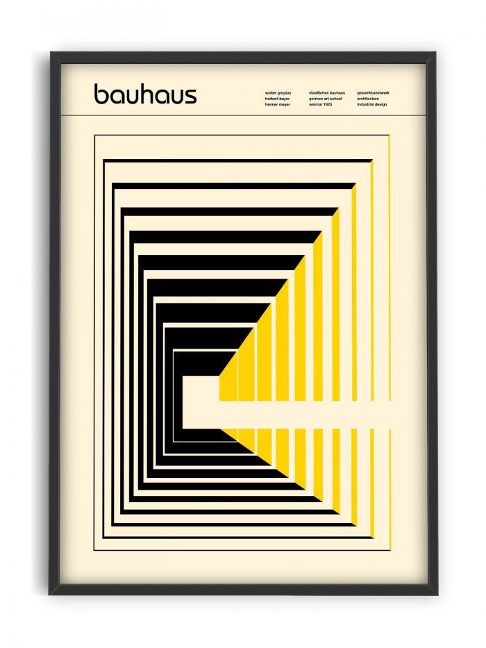 PSTR studio | Bauhaus exhibition dynamics 50x70 cm