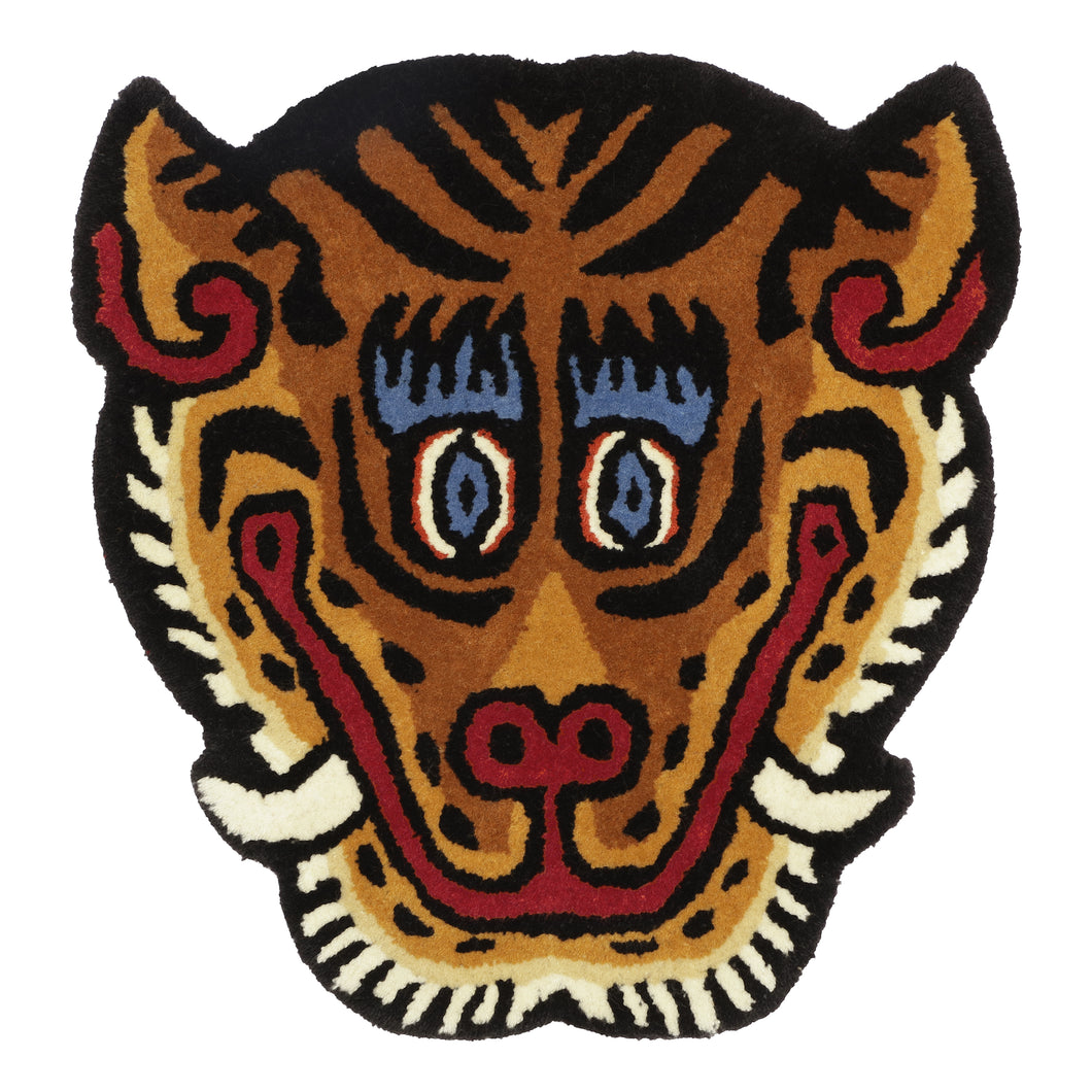 Burma Tiger face - tappeto da parete