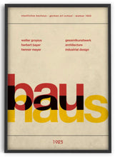 Carica l&#39;immagine nel visualizzatore di Gallery, PSTR studio | Bauhaus school - Weimar Gropius 70x100 cm
