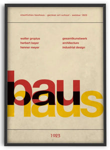 PSTR studio | Bauhaus school - Weimar Gropius 50x70 cm