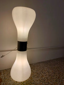 Lampada Birillo Carlo Nason per Mazzega anni 60 vetro pulegoso di Murano