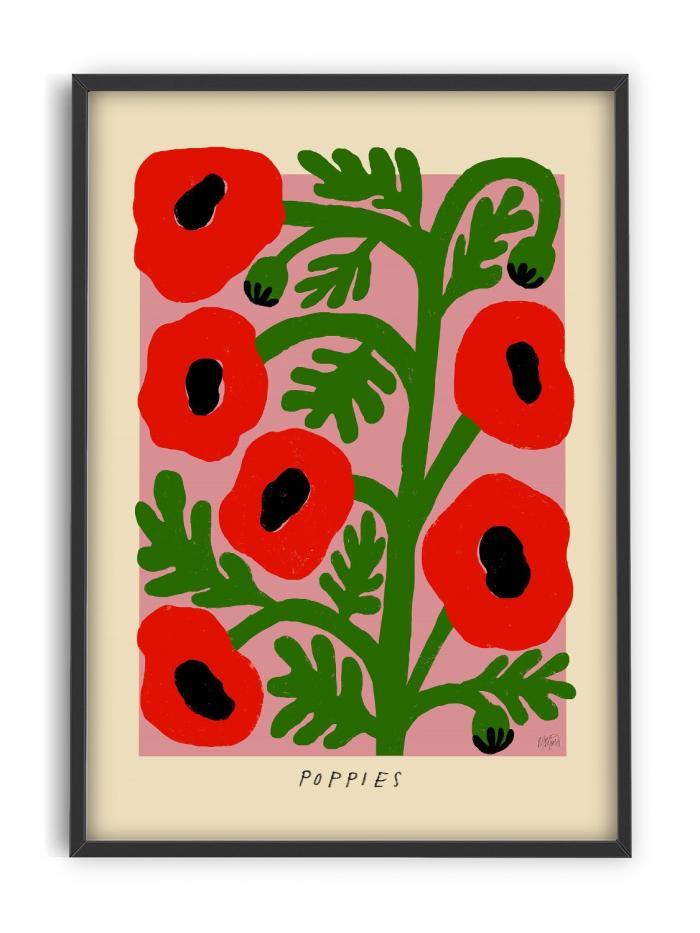 PSTR studio | Madelen Poppies 50x70 cm