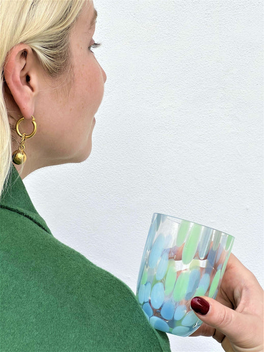 Anna von Lipa | tumbler big confetti colore pacific set da 4