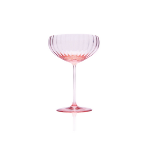 Anna von Lipa | Coppa da champagne colore rosa set di 2