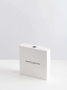 Maison Balzac | MARGOT vase trio - smoke, ottanio, trasparente
