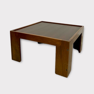 Tavolino in legno Afra e Tobia Scarpa per Cassina, anni 70
