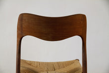 Carica l&#39;immagine nel visualizzatore di Gallery, Set di 6 sedie da pranzo di Niels O. Møller, anni &#39;60